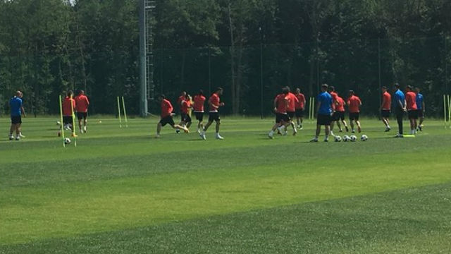 Treino da Sérvia