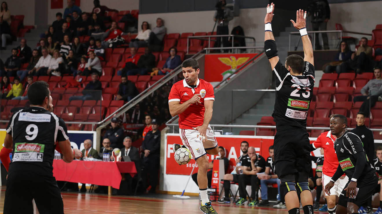 Benfica-Águas Santas, da 15.ª jornada do Campeonato
