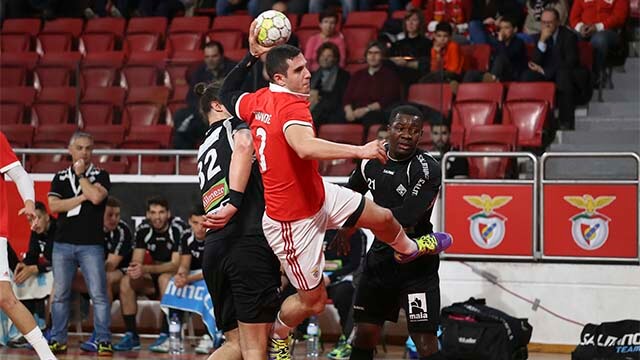 Benfica-Águas Santas, da 15.ª jornada do Campeonato