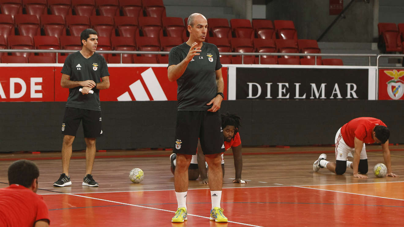 Carlos Resende, treinador de Andebol do Benfica