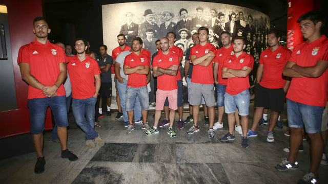 Visita ao Museu Benfica Cosme Damião