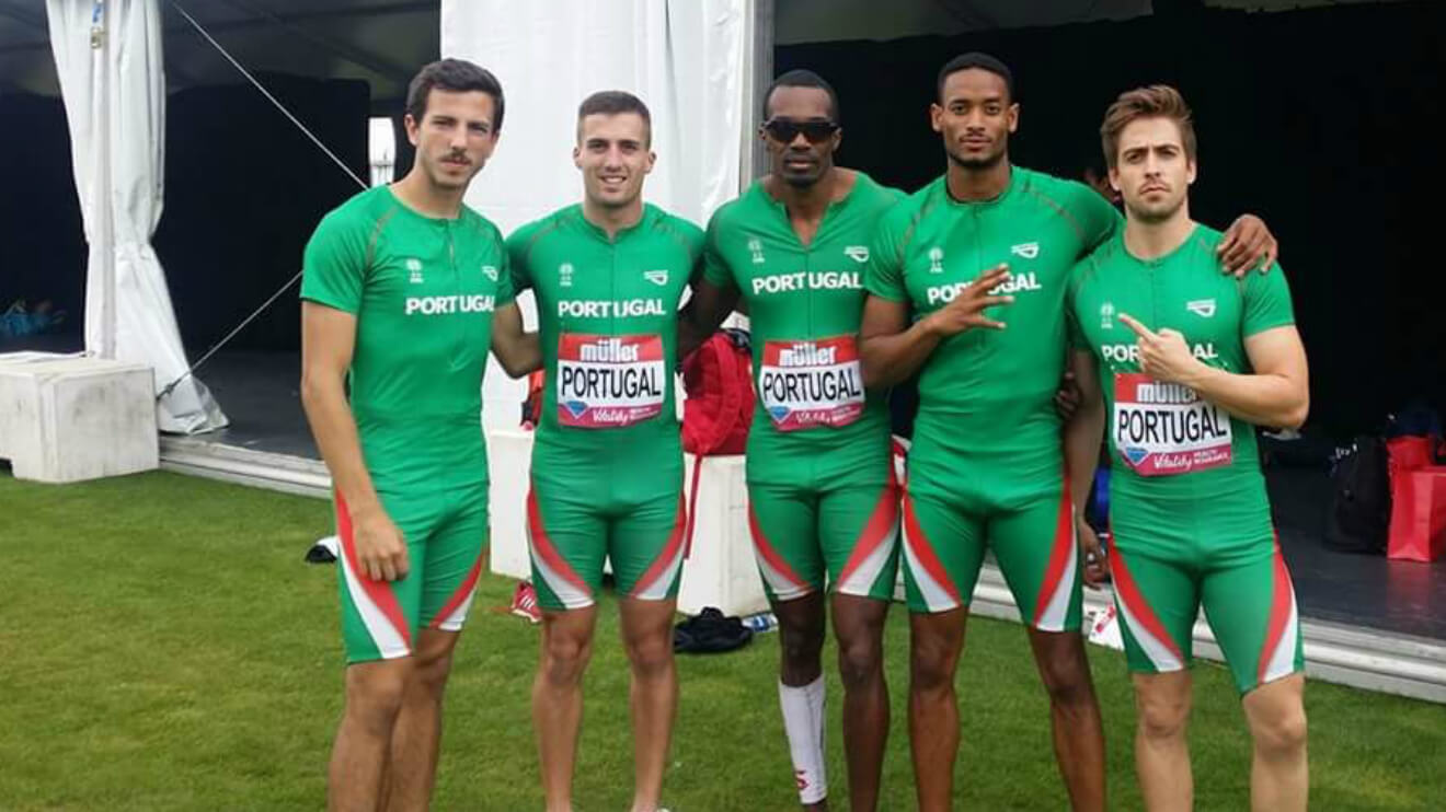 Equipa lusa de estafeta 4x100 m