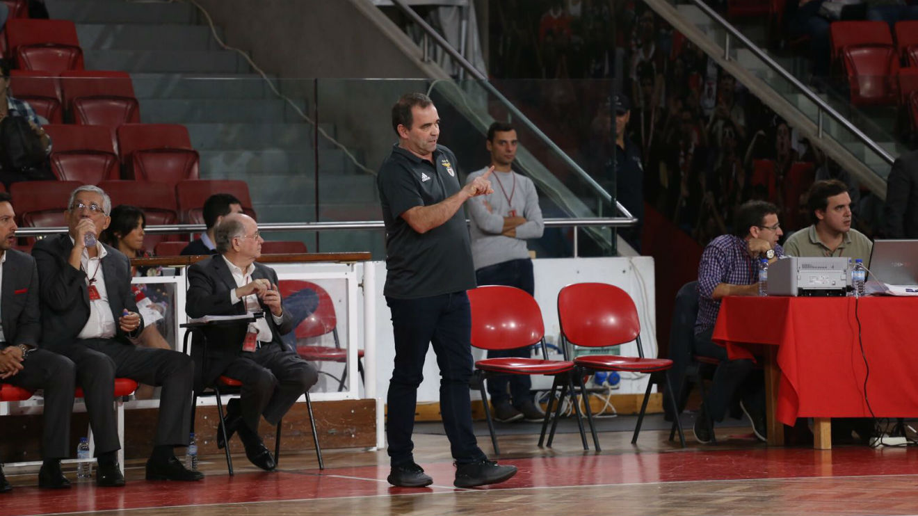 José Ricardo, treinador do Basquetebol do Benfica