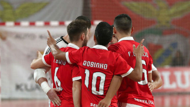 Futsal festeja mais um golo 