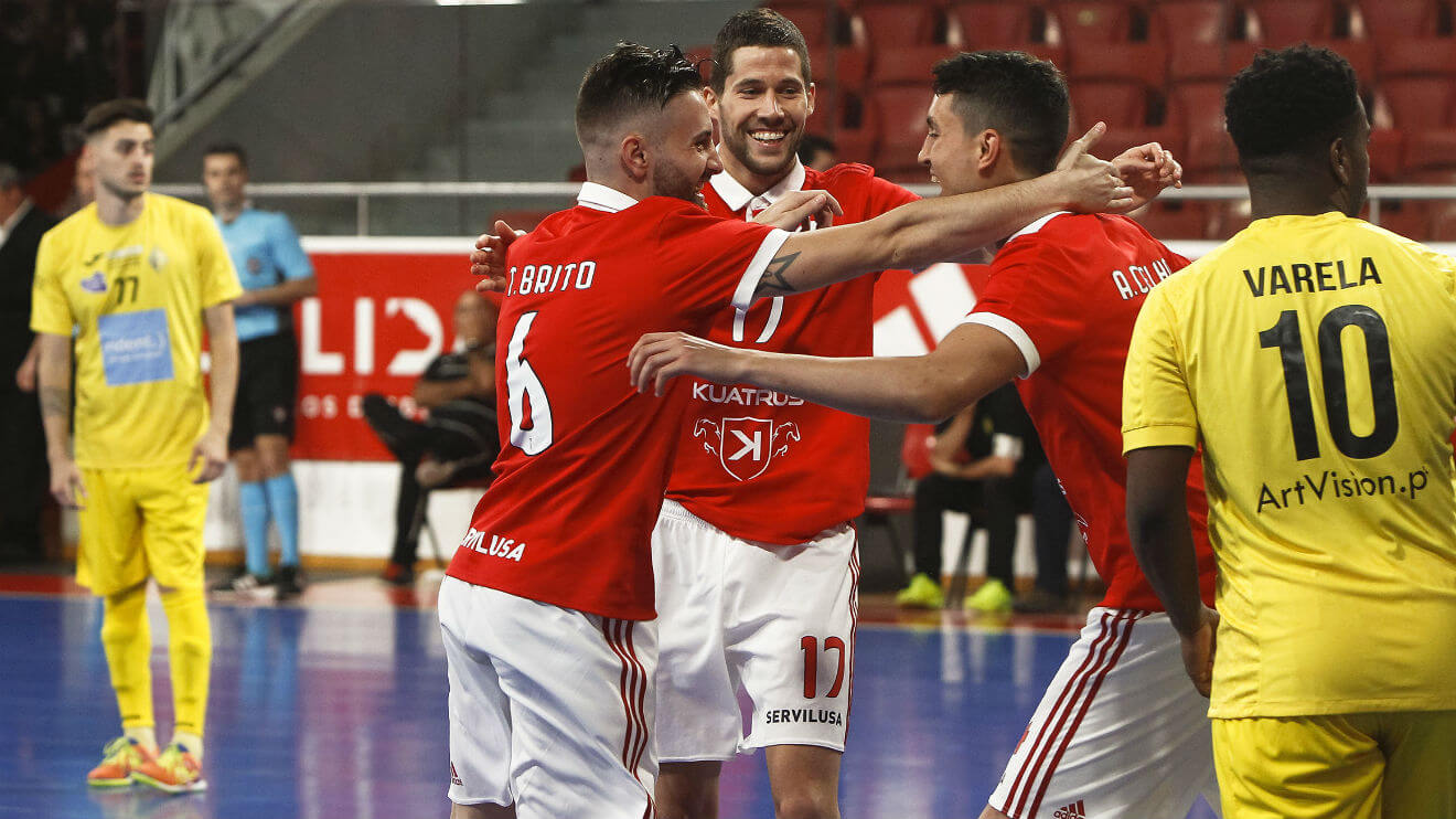 Festejos do Benfica