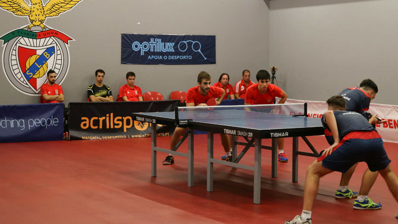 Ténis de Mesa Benfica Objetivo garantido Manutenção - SL ...