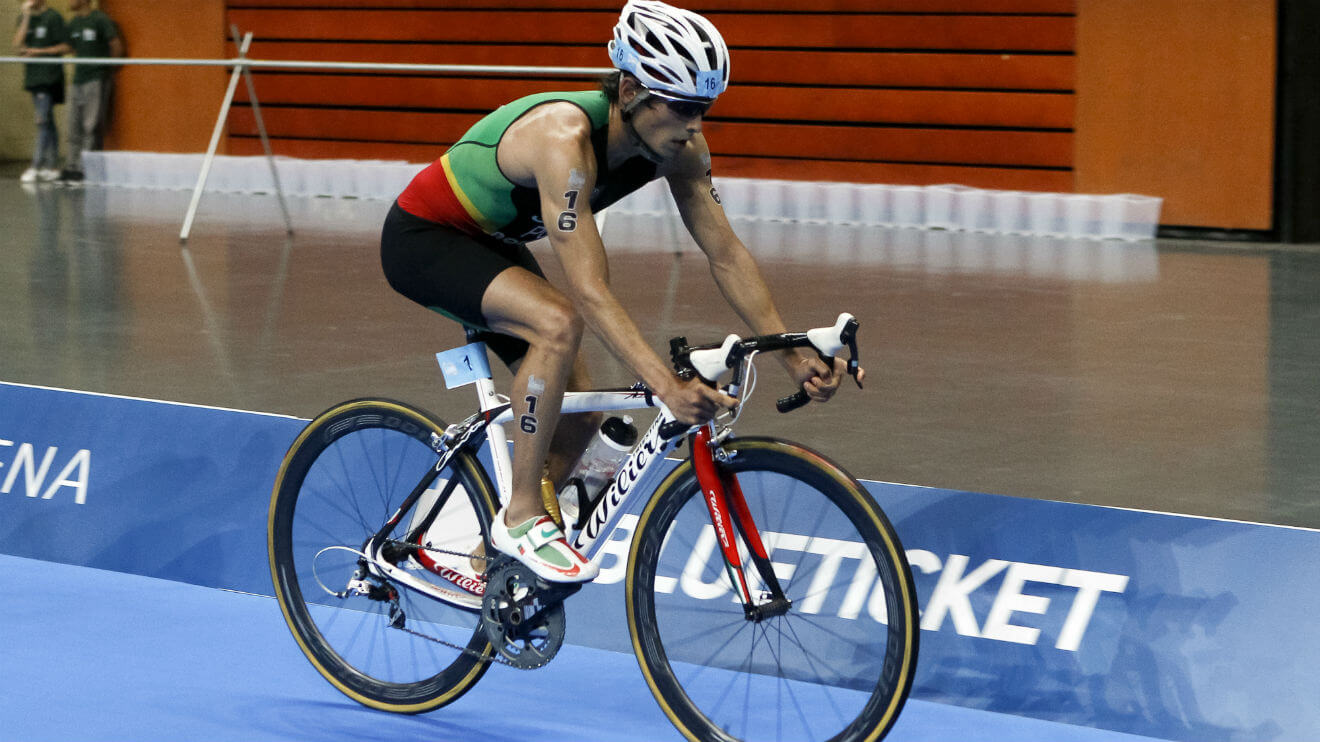 João Silva, triatleta do Benfica