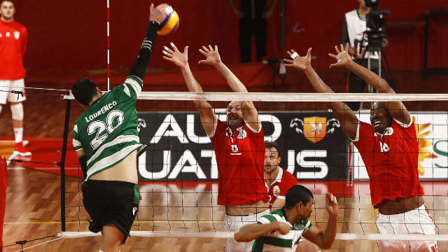 Dérbi da Taça de Portugal no Pavilhão n.º 2 da Luz