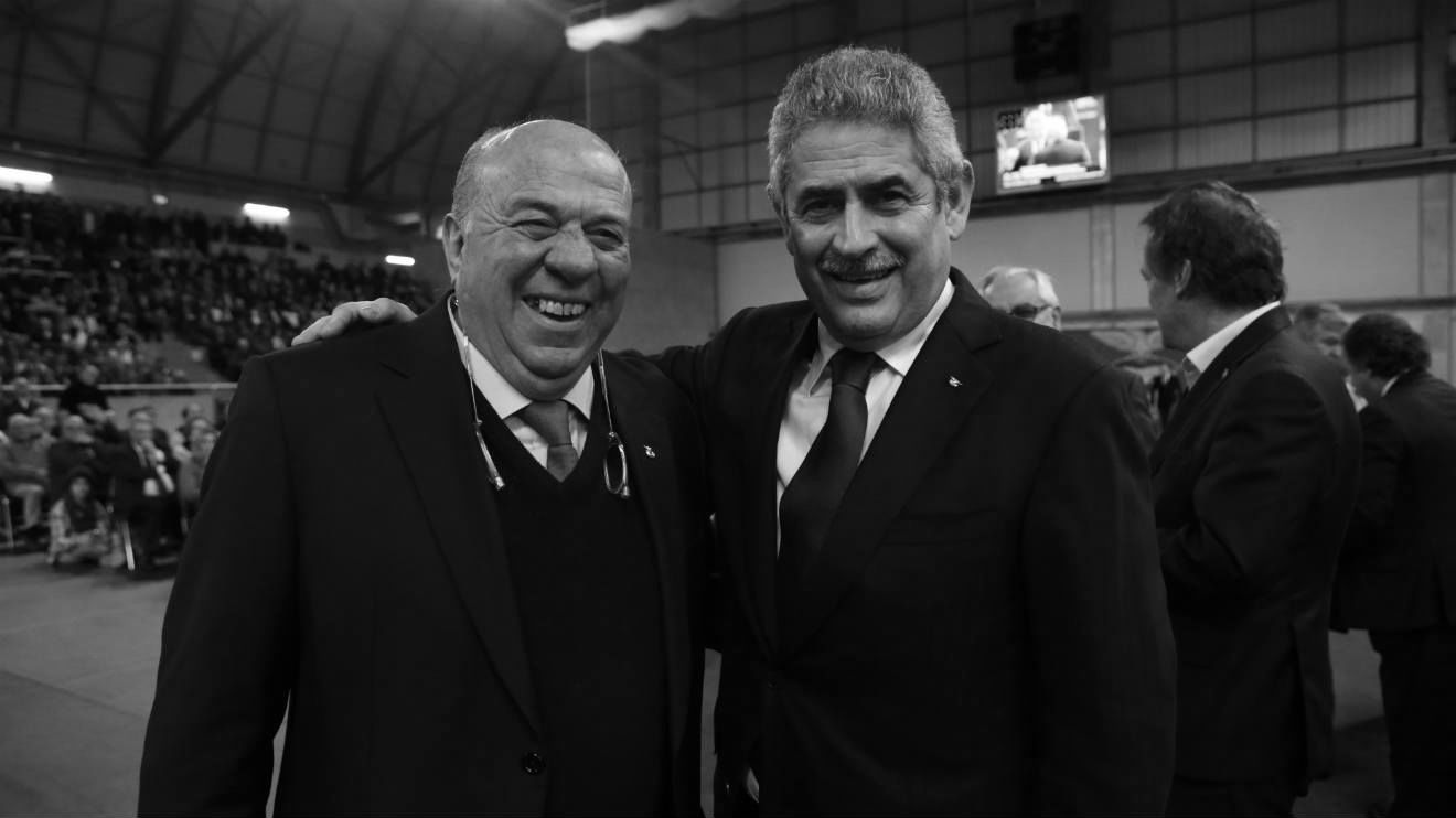 Vitor Neves com o Presidente