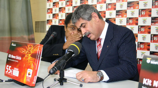 Eusebio e Luís Filipe Vieira