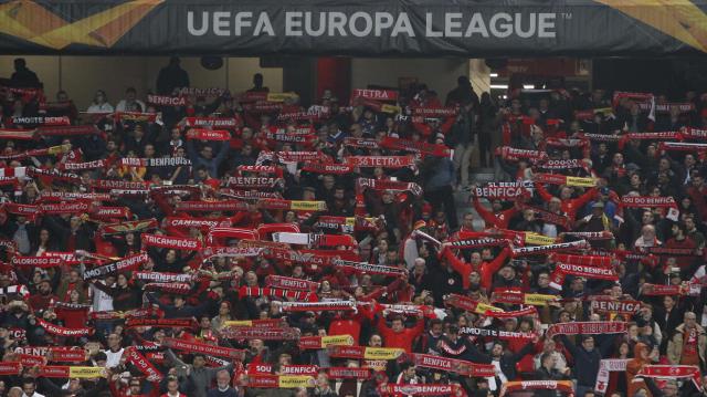 Adeptos do Benfica