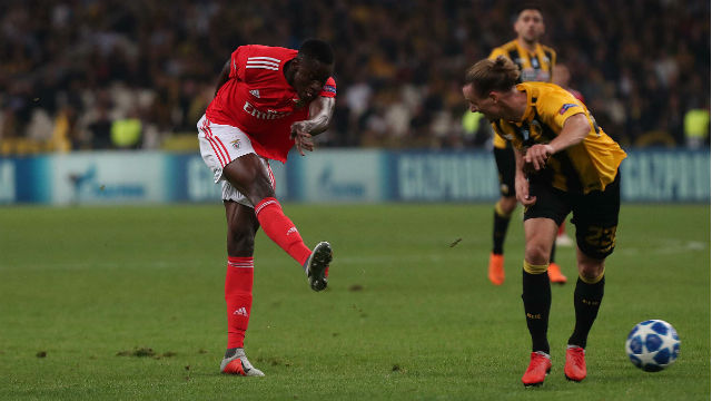 Alfa Semedo golo do Benfica