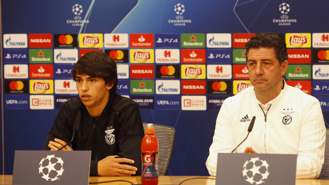 Rui Vitória e João Félix