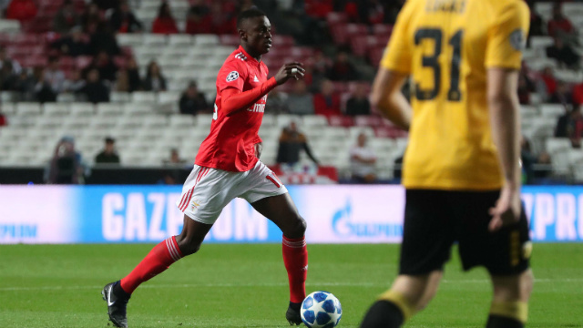 Alfa Semedo no Benfica-AEK