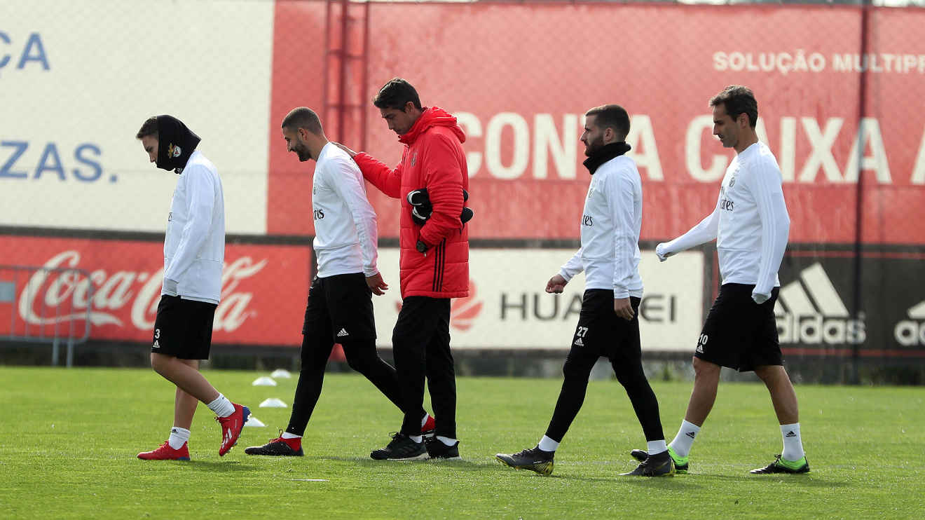 Treino Benfica