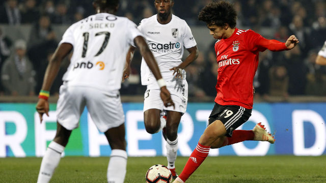 Jo&#227;o F&#233;lix no recente V. Guimar&#227;es-Benfica