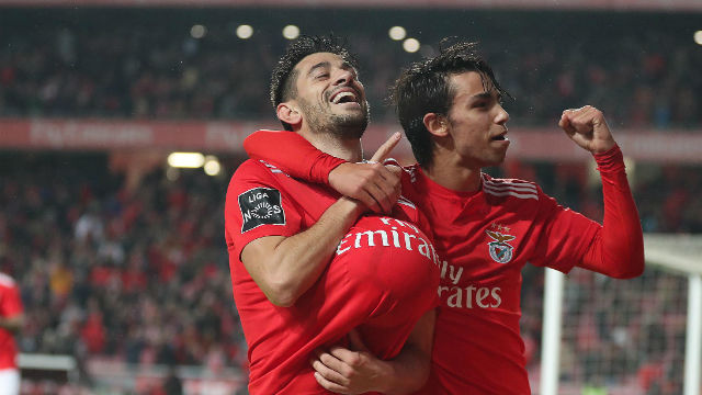 Festejos de Pizzi e Jo&#227;o F&#233;lix