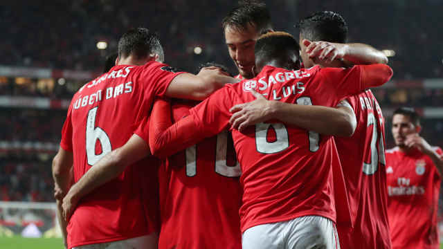 R&#250;ben Dias, Jonas, Ferro, Florentino e Andr&#233; Almeida