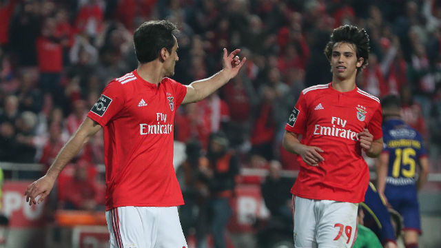 Festejos Benfica-Chaves
