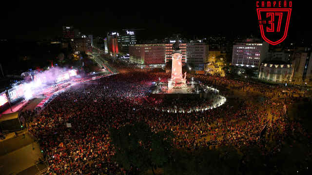 Festa no Marquês de Pombal