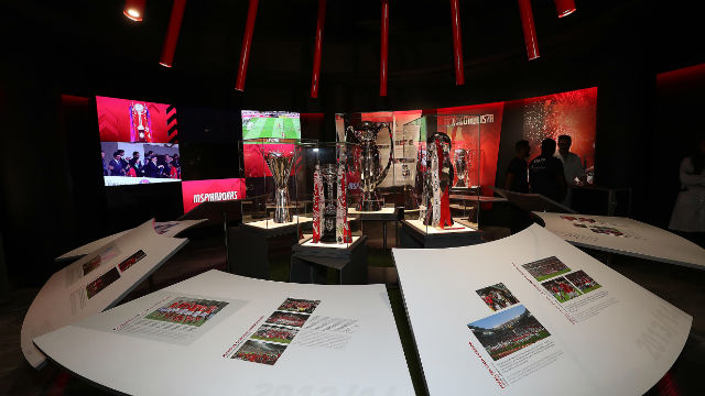 Trofeus no Museu