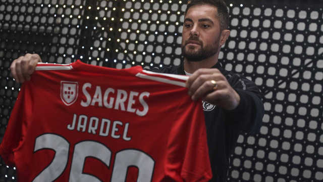 Jardel 250 jogos Benfica
