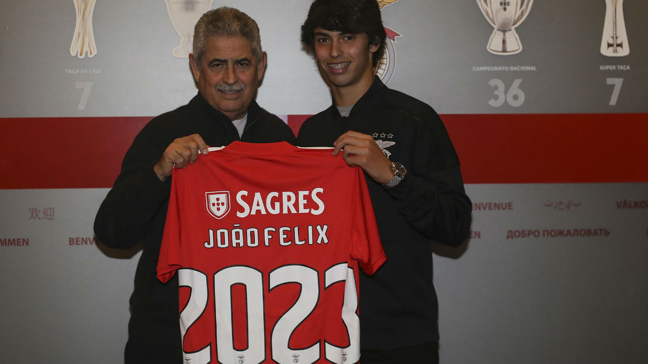 Joao Felix Extends Contract With Benfica Until 2023 Sl Benfica