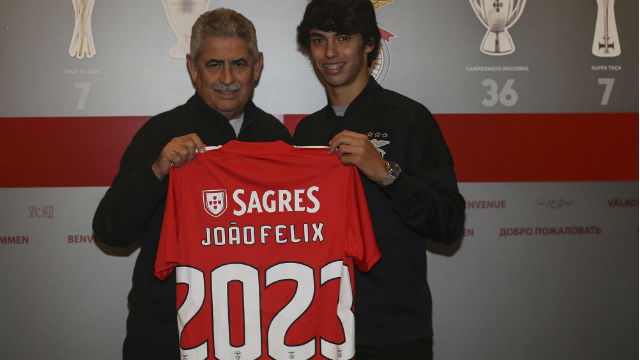 Lu&#237;s Filipe Vieira e Jo&#227;o F&#233;lix