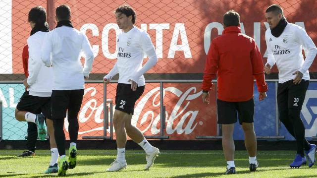 Krovinovic no treino