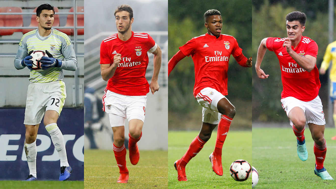 Zlobin Ferro Florentino E Jota No Plantel Do Benfica Sl Benfica