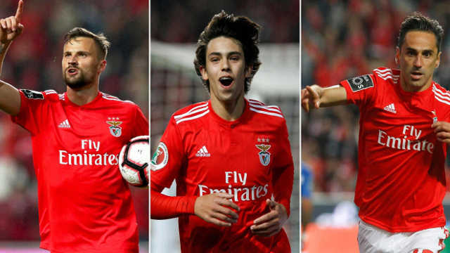 Seferovic, Jo&#227;o F&#233;lix e Jonas