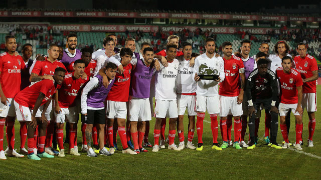 Benfica-V.Setúbal, final do Torneio Internacional do Sado