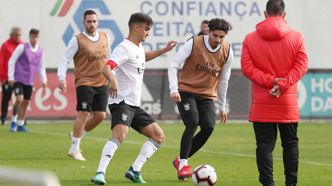 Treino Benfica