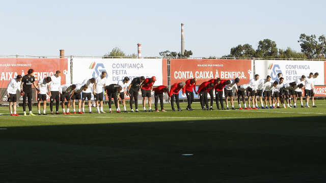 Treino aberto ao público