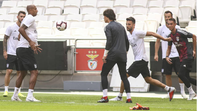 Plantel do Benfica Estádio da Luz