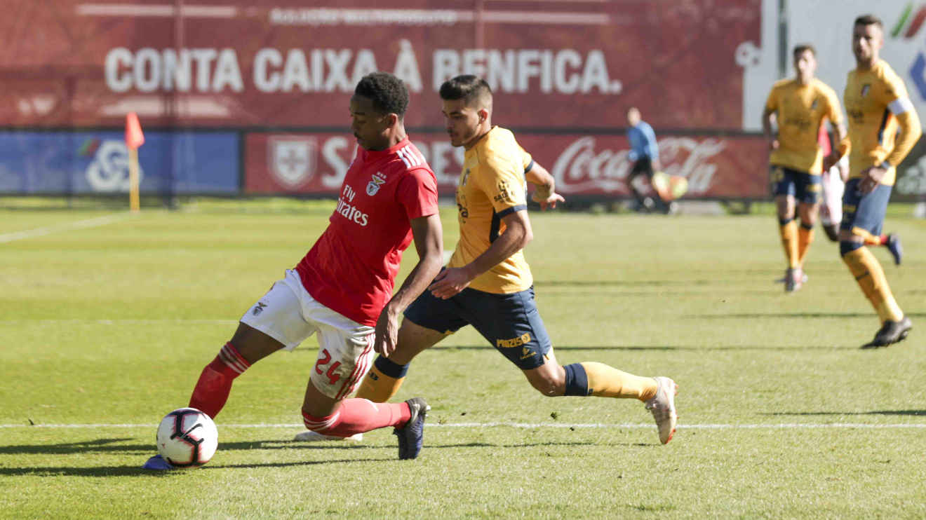 Willock no Benfica B-Braga B