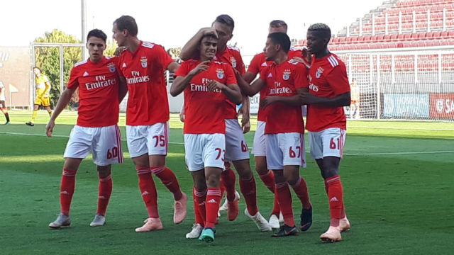 Festejos da equipa B 