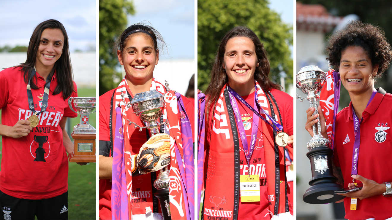Ana Alice, Catarina Bajanca, Filipa Rodrigues "Pipa", Jassie Vasconcelos