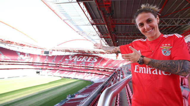 Darlene no Est&#225;dio da Luz