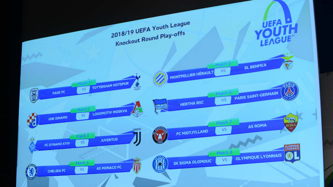 Uefa youth store league 2018