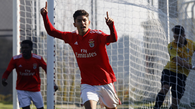 Jeremy Sarmiento no Benfica-GS Loures