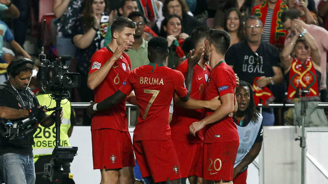 Pizzi e Rúben Dias