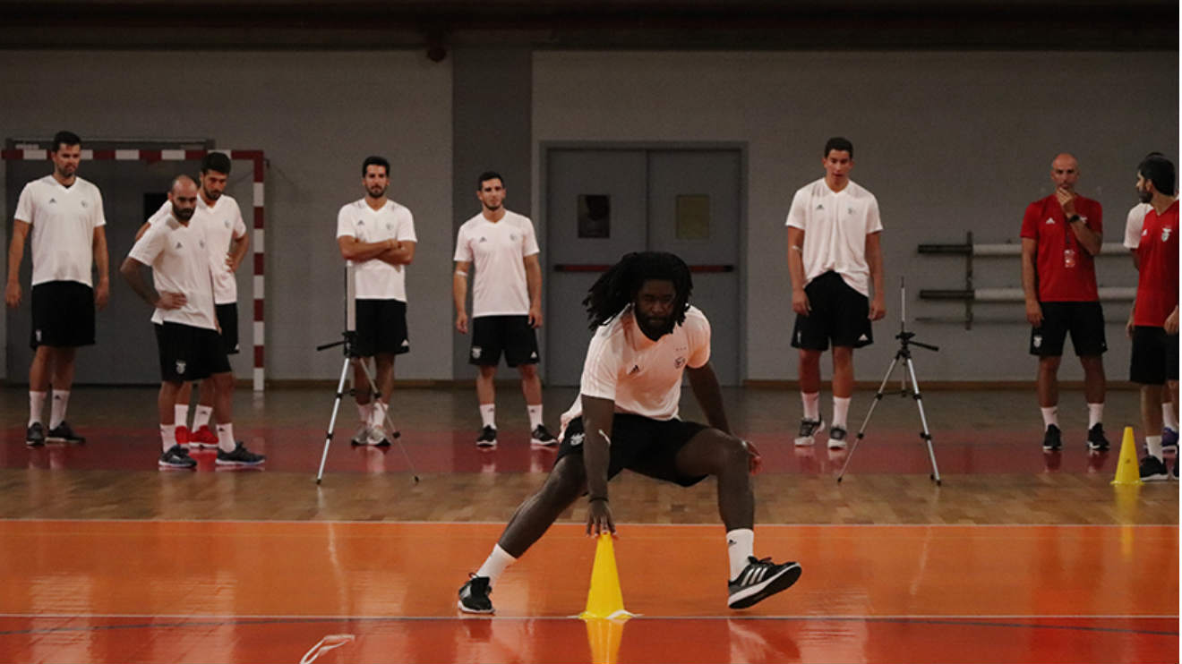 Testes físicos equipa de andebol do Benfica