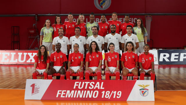 equipa feminina de futsal