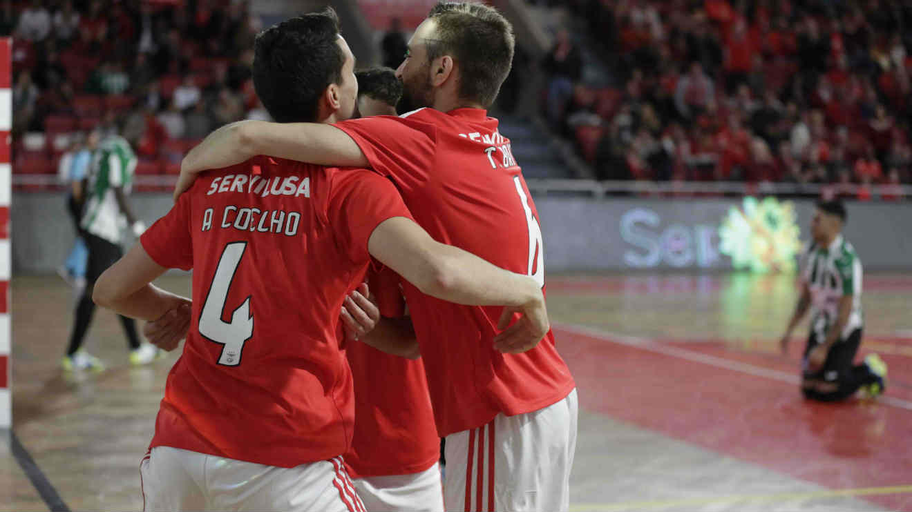 Electrico Benfica Futsal Liga Jogo 1 Quartos Cronica Sl Benfica