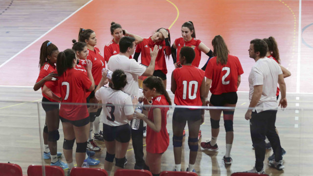 Equipa feminina de voleibol do Benfica