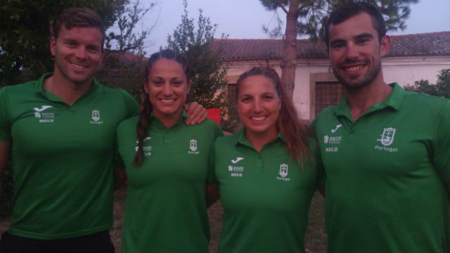 João Ribeiro, Joana Vasconcelos, Teresa Portela e Fernando Pimenta