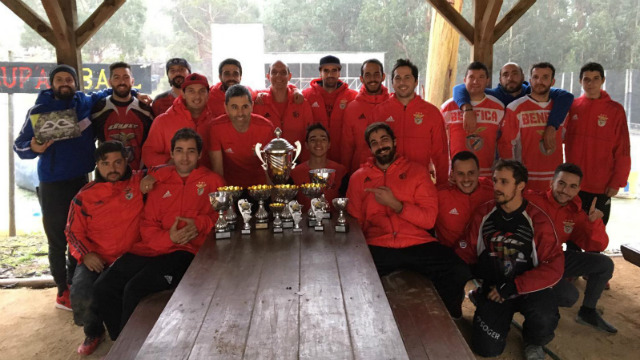 Equipa de paintball do Benfica