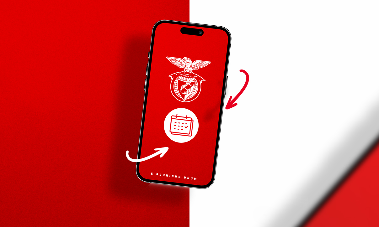 Telefone Vermelho Benfica Calendário