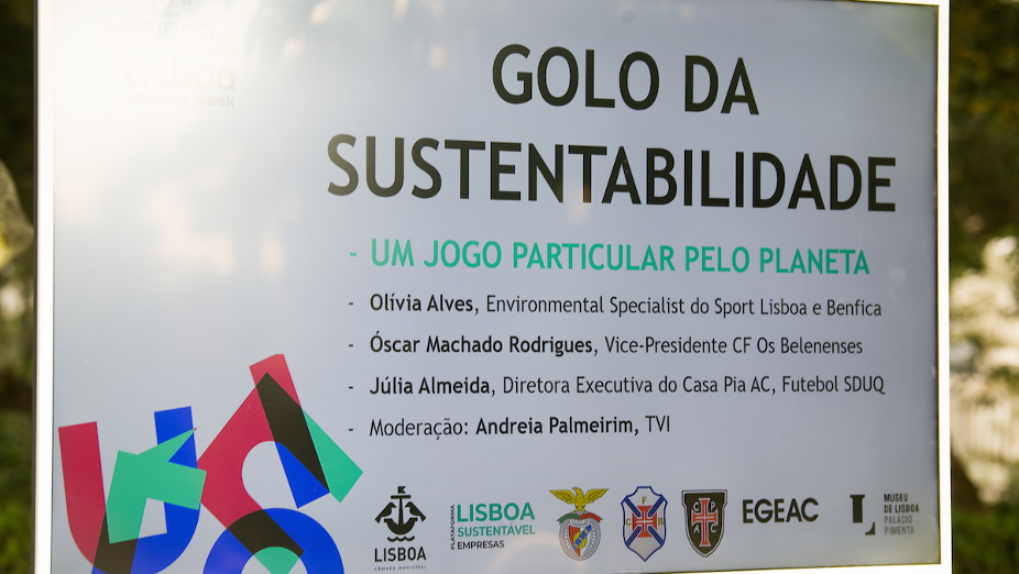 ECO Benfica no evento Golo da Sustentabilidade